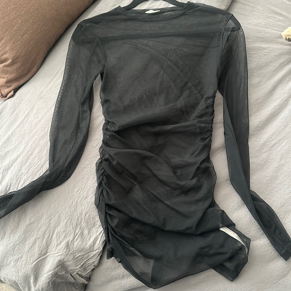 Sheer free people top